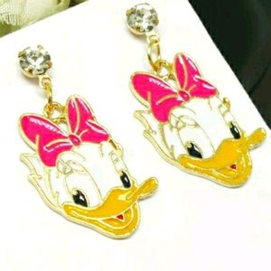 🎀Crystal Daisy🎀Duck Earrings🎀